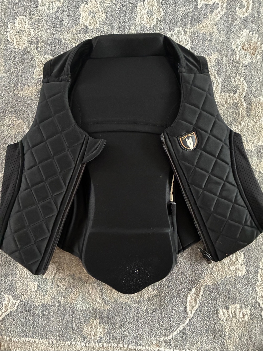 Kids Protective Riding Vest - Black